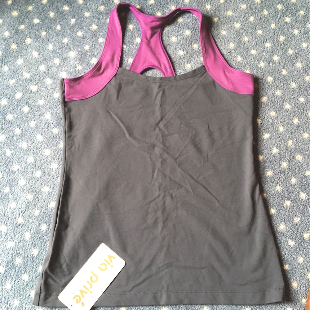 NWoT Sleeveless Nylon-Spandex Top